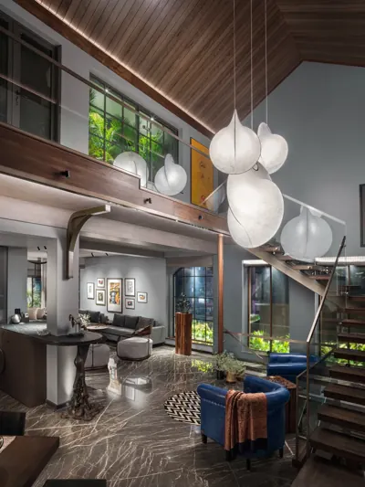Photograph from Cambridge Court, representing the ELLE DECOR India feature.